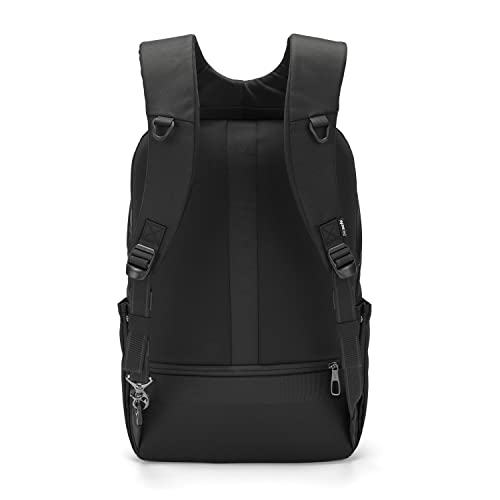 Pacsafe Metrosafe X Anti Theft 25L Backpack - With Padded 15" Laptop Sleeve, Black