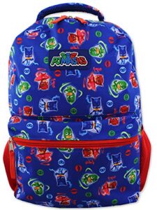 disney pj masks boy’s 16 inch school backpack (one size, blue)