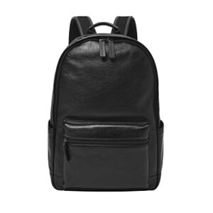fossil backpack, buckner pure black