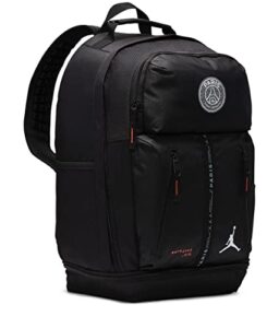 nike jordan psg paris saint germain backpack (black, large)