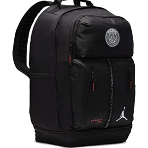 Nike Jordan PSG Paris Saint Germain Backpack (Black, Large)