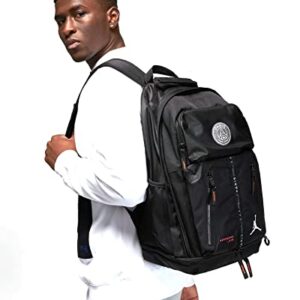 Nike Jordan PSG Paris Saint Germain Backpack (Black, Large)