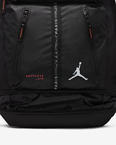 Nike Jordan PSG Paris Saint Germain Backpack (Black, Large)