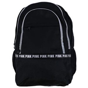 victoria’s secret pink collegiate backpack (black)