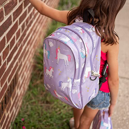 Wildkin 15-Inch Kids Backpack for Boys & Girls, Perfect for Early Elementary, Backpack for Kids Features Padded Back & Adjustable Strap, Ideal for School & Travel Backpacks (Unicorn)