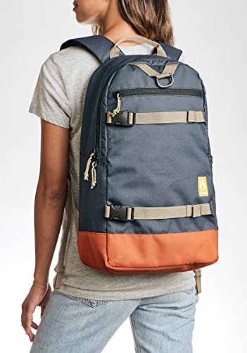 NIXON Ransack Backpack - Navy / Multi - Made with REPREVE® Our Ocean™ and REPREVE® recycled plastics.