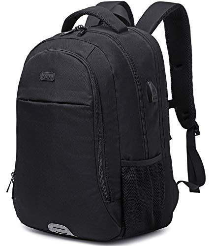 Abshoo Travel Anti Theft Laptop Backpack for Men & Women Backpack with USB Charging Port College School Bag (Black)