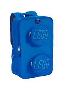 lego brick backpack – blue one size