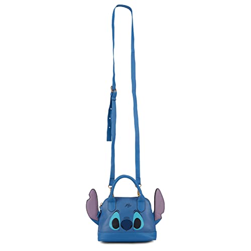 Disney Lilo and Stitch Handbag - Girls, Boys, Teens, Adults - Officially Licensed Stitch Faux Leather Cosplay Mini Crossbody Handbag