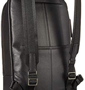 TUMI Harrison Bradner Leather Laptop Backpack - 14-Inch Computer Bag for Men and Women - Black