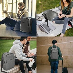 KOPACK Laptop Backpack, 15.6 Inch Slim Anti-Theft Laptop Backpack with USB Charging Port, Functional Travel Business College Commute Backpack, with Multiple Compartments for Men Women High Schoolers