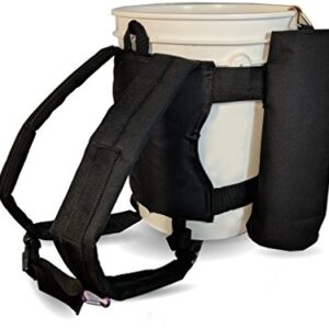 Backpack for 5 Gallon Buckets for Ice Fishing, Picking Apples and Sports