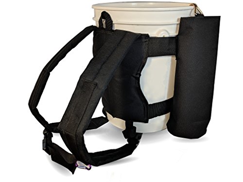 Backpack for 5 Gallon Buckets for Ice Fishing, Picking Apples and Sports