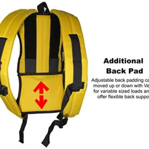 Backpack for 5 Gallon Buckets for Ice Fishing, Picking Apples and Sports