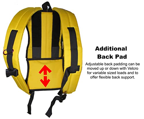 Backpack for 5 Gallon Buckets for Ice Fishing, Picking Apples and Sports