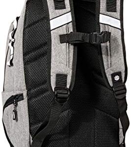 Element Men's Mohave Backpack - Lightweight -School Bookbag -With Skate Straps, Grey Heather