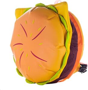 costume agent cheeseburger backpack universe hamburger daypack one size