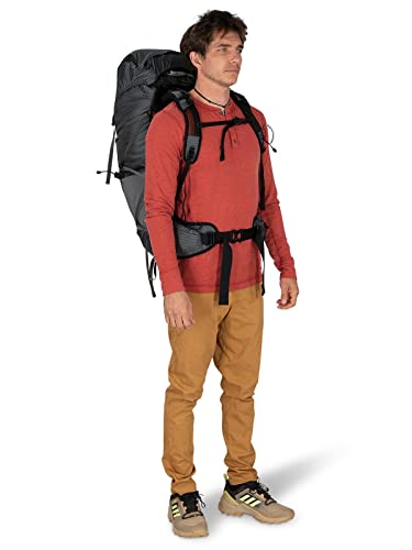 Osprey Exos 48 Men's Ultralight Backpacking Backpack, Tungsten Grey, Small/Medium