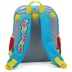 AI ACCESSORY INNOVATIONS Cocomelon JJ's Kids Backpack with ABC Song Sound Chip for Boys and Girls, Pre-school Toddler Travel Bag with Padded Back and Adjustable Straps, Versatile 12"