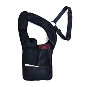 upgraded multi-purpose hidden underarm shoulder bag concealed pack