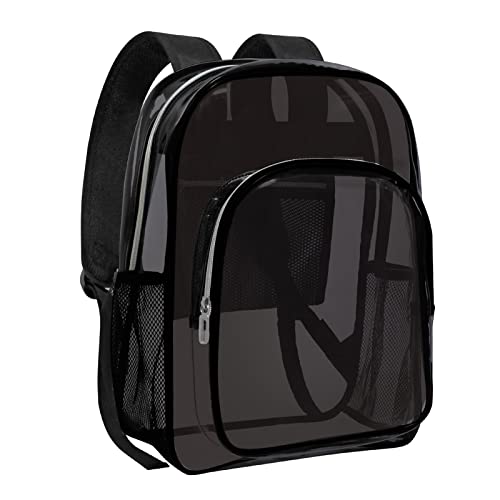 Clear Backpack Heavy Duty Transparent Backpack for School Travel Work