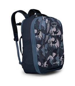 osprey daylite expandable 26+6 travel backpack, palm foliage print