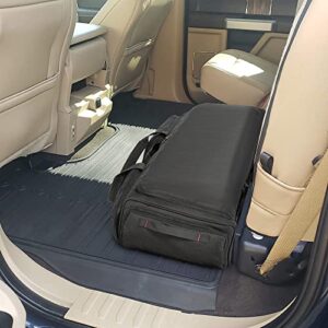 Rabjen Under Seat Storage bag backpack for Full Size Trucks (Black)