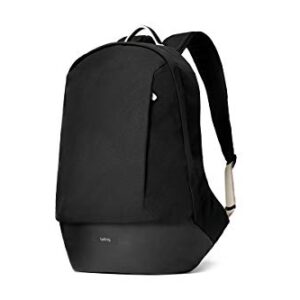 Bellroy Classic Backpack Premium (Leather Panels, Fits 15" Laptop) - Black Sand