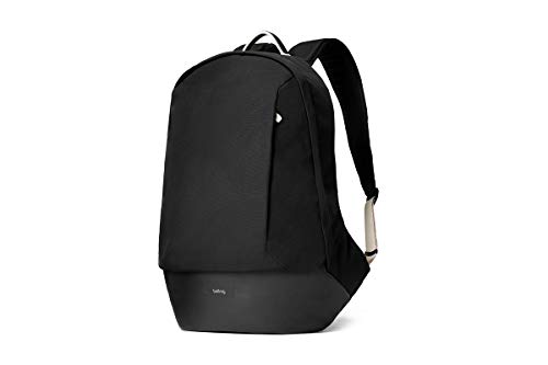 Bellroy Classic Backpack Premium (Leather Panels, Fits 15" Laptop) - Black Sand