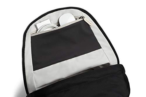 Bellroy Classic Backpack Premium (Leather Panels, Fits 15" Laptop) - Black Sand