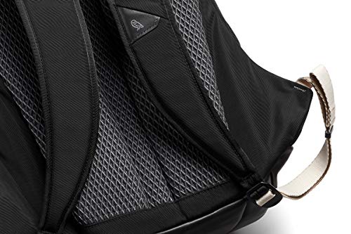 Bellroy Classic Backpack Premium (Leather Panels, Fits 15" Laptop) - Black Sand