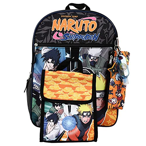 Naruto Shippuden 5-Piece Backpack Set