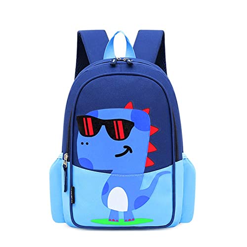 POWOFUN Kids Toddler Travel Backpack Cool Cute Cartoon Daypack (Dinosaur Blue Backpack)