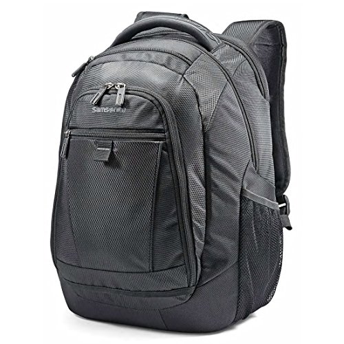 Samsonite Tectonic 2 Medium Backpack, Black, 16.9 x 12.2 x 8.2-Inch