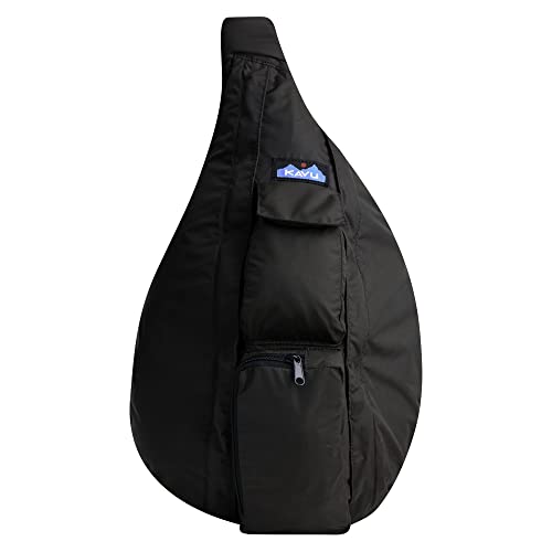 KAVU Rope Sack Sling Crossbody Backpack - Blackout