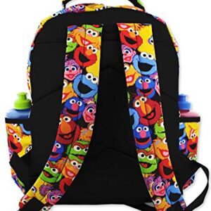 Sesame Street Gang Elmo Boys Girls Toddler 16 inch School Backpack (One Size, Multicolor)