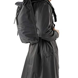 Rains Roll Top Rucksack Black One Size