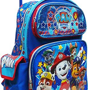 Paw Patrol Boy's 16" Large Rolling School Backpack