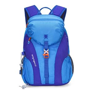 lightweight hiking backpack water resistant,25l daypack small backpack for travel (blue, 25l)