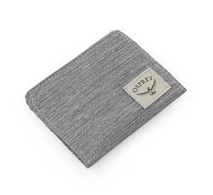 osprey arcane card wallet, medium grey heather