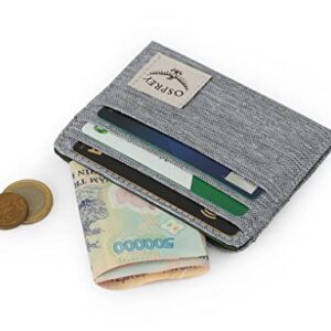 Osprey Arcane Card Wallet, Medium Grey Heather