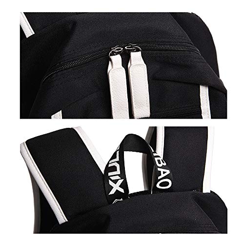 SPY×FAMILY Cartoon School Bags Teenagers Large Bookbag Oxford Women Travel Backpack USB Charging Laptop Bagpack(3)