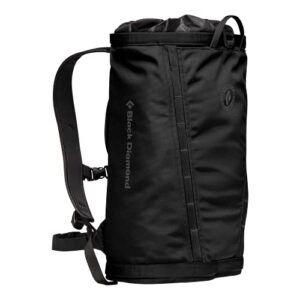 black diamond street creek 20 backpack, black, one size