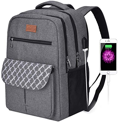 Arrontop Backpacks for College Students, Backpacks for High School ,Laptop Backpack Water Resistant Computer Bag with Usb Charging Port