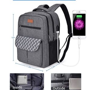 Arrontop Backpacks for College Students, Backpacks for High School ,Laptop Backpack Water Resistant Computer Bag with Usb Charging Port