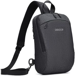 osoce convertible sling bag casual sling backpack chest crossbody shoulder bag gifts sport travel waterproof
