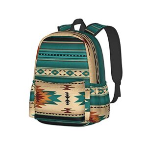 backpack for teen girls womens school laptop bookbag travel rucksack large capacity and lightweight school backpack western southwest mesas pattern