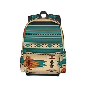 Backpack for Teen Girls Womens School Laptop Bookbag Travel Rucksack Large Capacity and Lightweight School Backpack Western Southwest Mesas Pattern