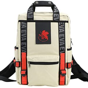 FIREFIRST Evangelion Travel Laptop Backpack,Ruck Sack With Symbol Tag，Water Resistant College School Daypack