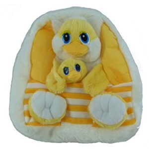 PartyErasers Baby Childrens Toddlers Cute Animal Backpack Rucksack - Yellow Chicken & Chick Design